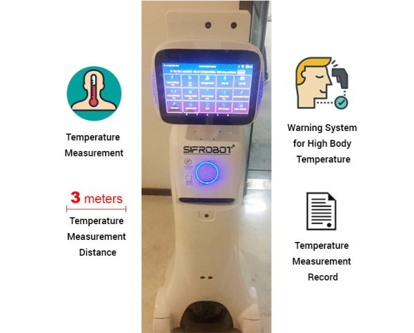 Service-Robot-with-temperature-checker